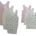 Girls Printed Tank Top Variety 6 Pack