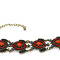 Colorful Bead Drop Turtle Bracelet