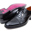 Paul Parkman Captoe Oxfords Black Dress Shoes (ID#78RG61)