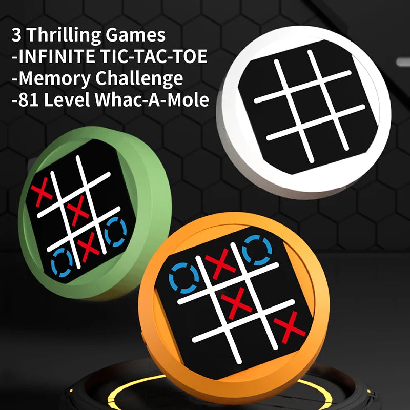 Super Electronic Logic Game Multi-Mode Checkers Memory Training Four-In-One Chessboard Multifunctional Game Machine Toy