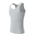 1/3 Pack Four Seasons Men's Cotton Joker Vest Teenagers Simple Fit Sports Fitness T-shirt Middle-aged Casual Sleeveless Shirt