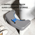 1Pc Toilet Stool for Bathroom, Comfort Toilet Stool for Adult Kids Pregnant Women, Squatting Aid Footstool, Anti Slip Thickening