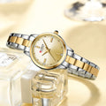 CURREN Women's Stainless Steel Strap Watch Perfect Blend of Minimalism and Fashion for Elegant Daily Wear with Box