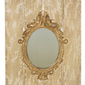 MANOR LUXE Somerset Mini Board Wall Mirror 24x36 Antique Gold