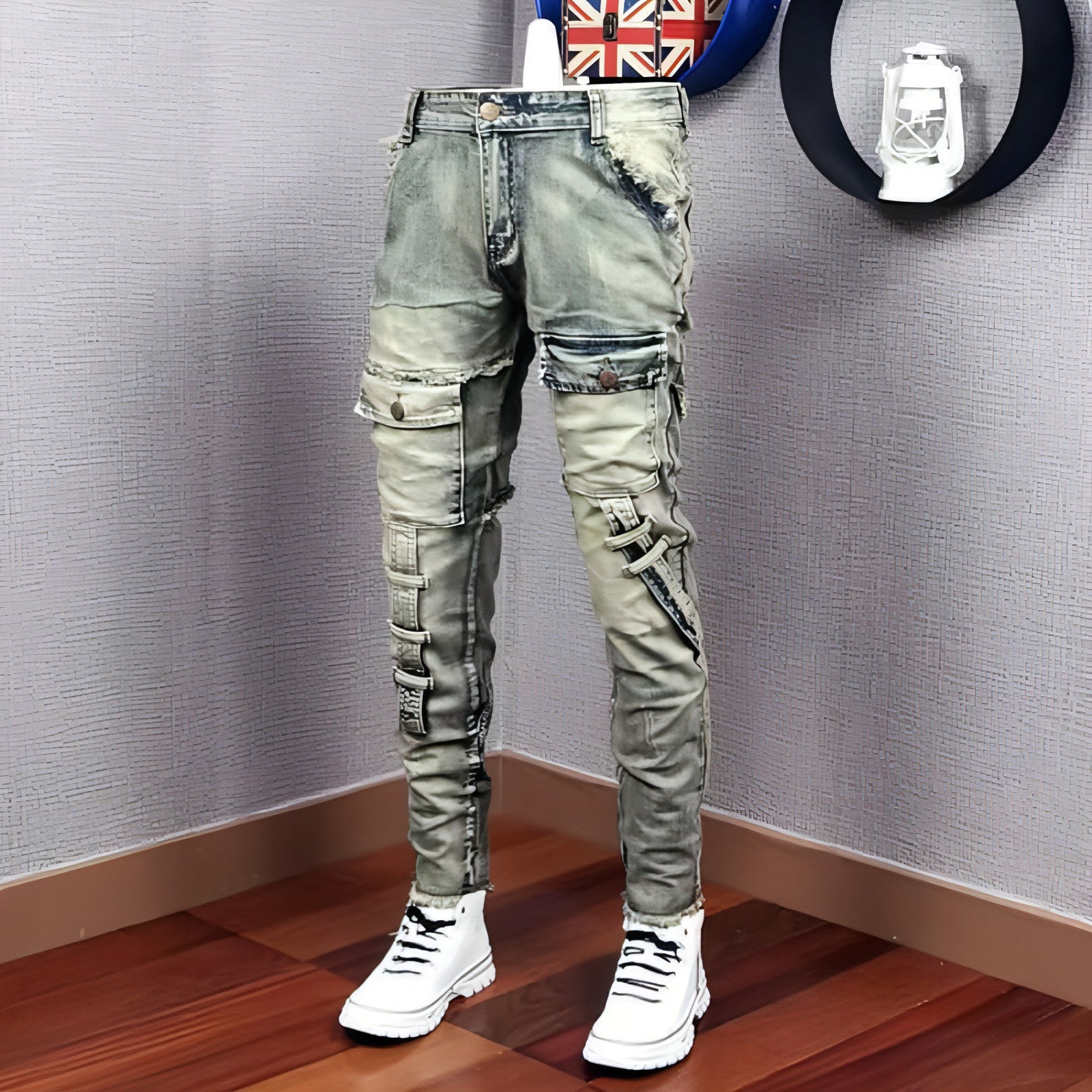 UrbanEase™ Casual Ripped Jeans
