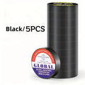 50m high-temperature resistant black rubber electrical tape-durable and soft insulating adhesive, used for industrial, household