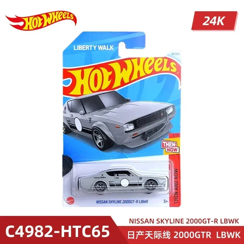 2024 C4982 Case K Original Hot Wheels 1/64 Miniatures Cars Hoteelws Model Car Hotweheels Hotwheels Vehicle Toys Model Scale Cars