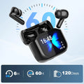 Smart AI Translation Bluetooth Earphones With LCD Display Noise Reduce New Wireless Digital Long Battery Life Display Headphone