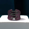 2023 New Monaco Design Luxury Statement Stackable Ring for Women Wedding Zircon Engagement Dubai Punk Bridal Top Finger Rings