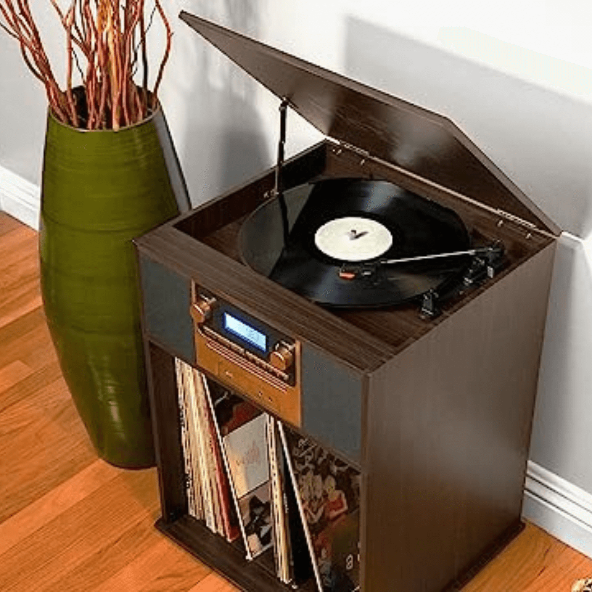 Victor Boyleston 7-in-1 Turntable Music Center Espresso - Refurbished