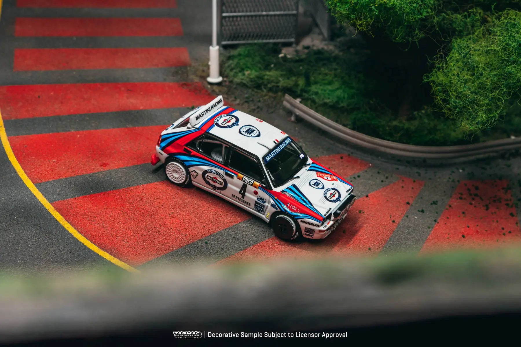 In Stock TW 1:64 Lancia Delta HF Integrale Monte Carlo Rally 1992 Winner Diecast Car Model Collection Toys Tarmac Works