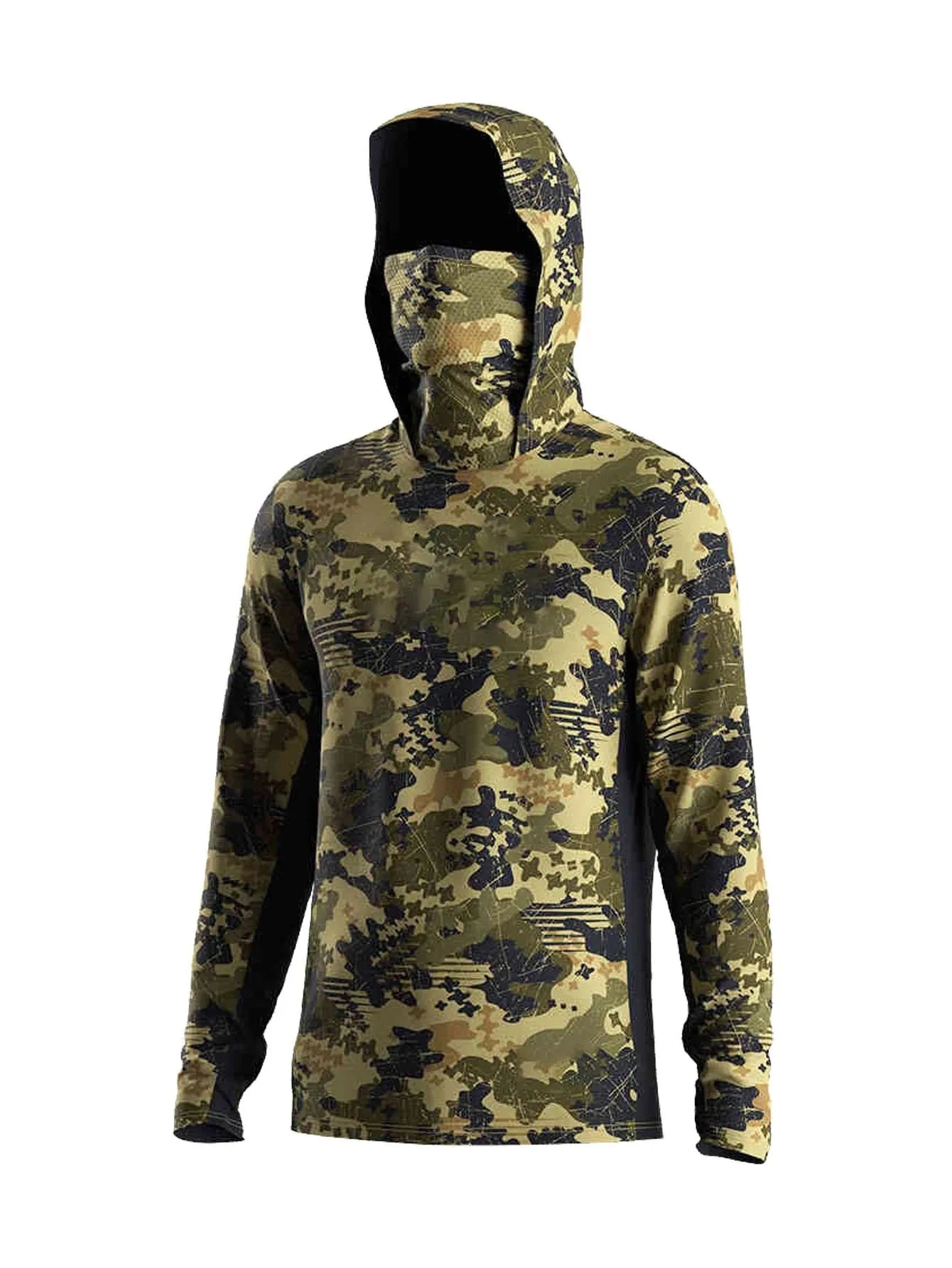 2026 Summer New Style Men's Long-Sleeved Shirt with 3D Pattern Print Sporty Breathable Soft Comfortable and Lightweight