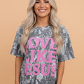 Love Like Jesus Camo Woodland Tee