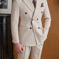 RoyaleForm™ – Spring Double-Breasted Collar Suit Set