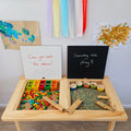 QToys Australia (USA) 4 in 1 Activity Table