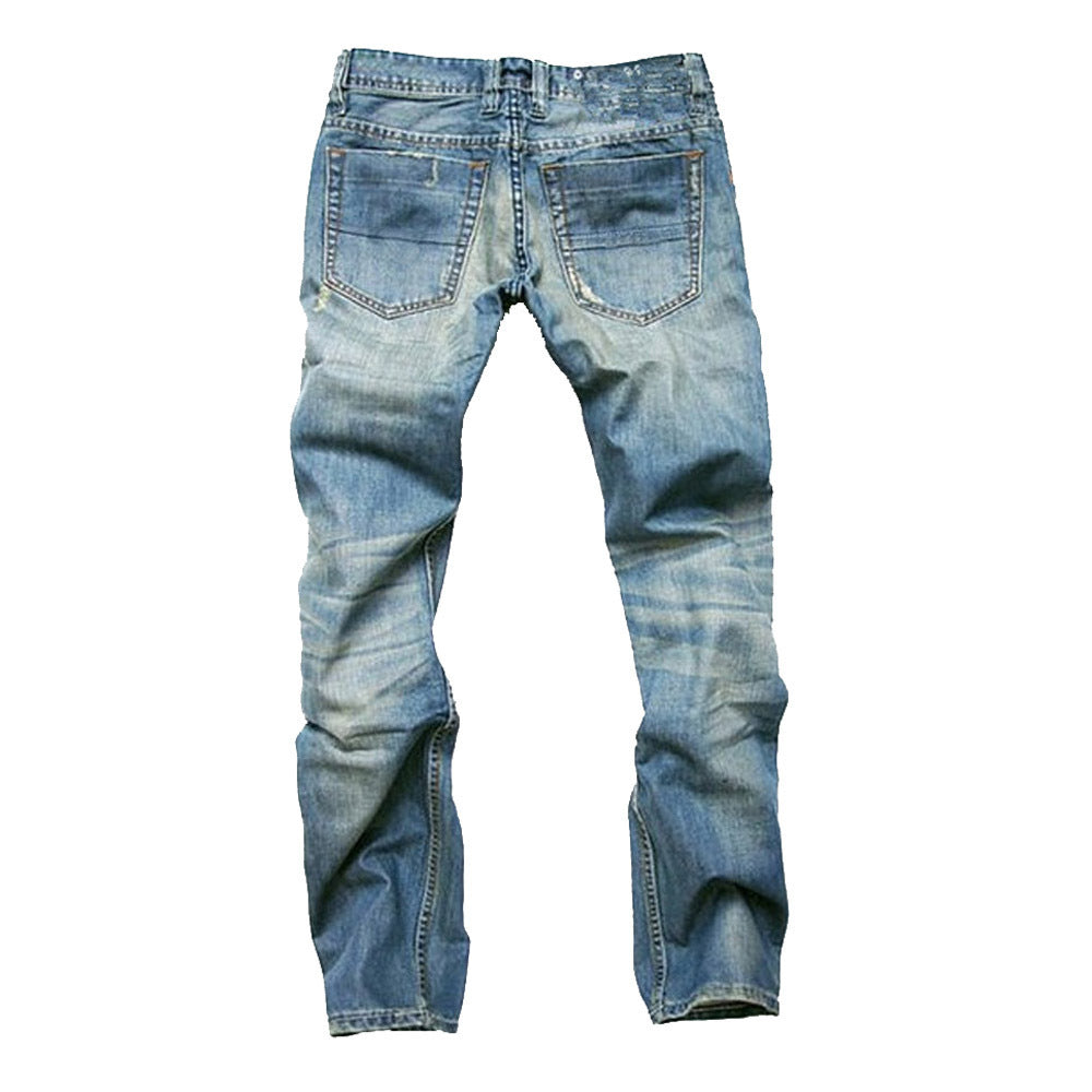 UrbanFlex™ – Herren-Jeans mit Rissen und Straight Fit