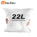 OTAUTAU 22L 3-5mm EPS Ball Pouf Refill Filler Foam Polystyrene Bean Bag Sofa Chair Pillow Doll Filling Artificial Snow TL003