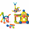 Magnetic Building Sticks Toy Set for Kids
