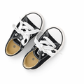 Classic Black Canvas Sneakers