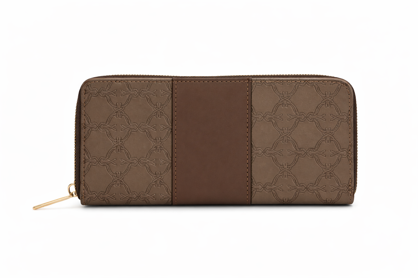 Elegant Zipper Wallet Cover for Women