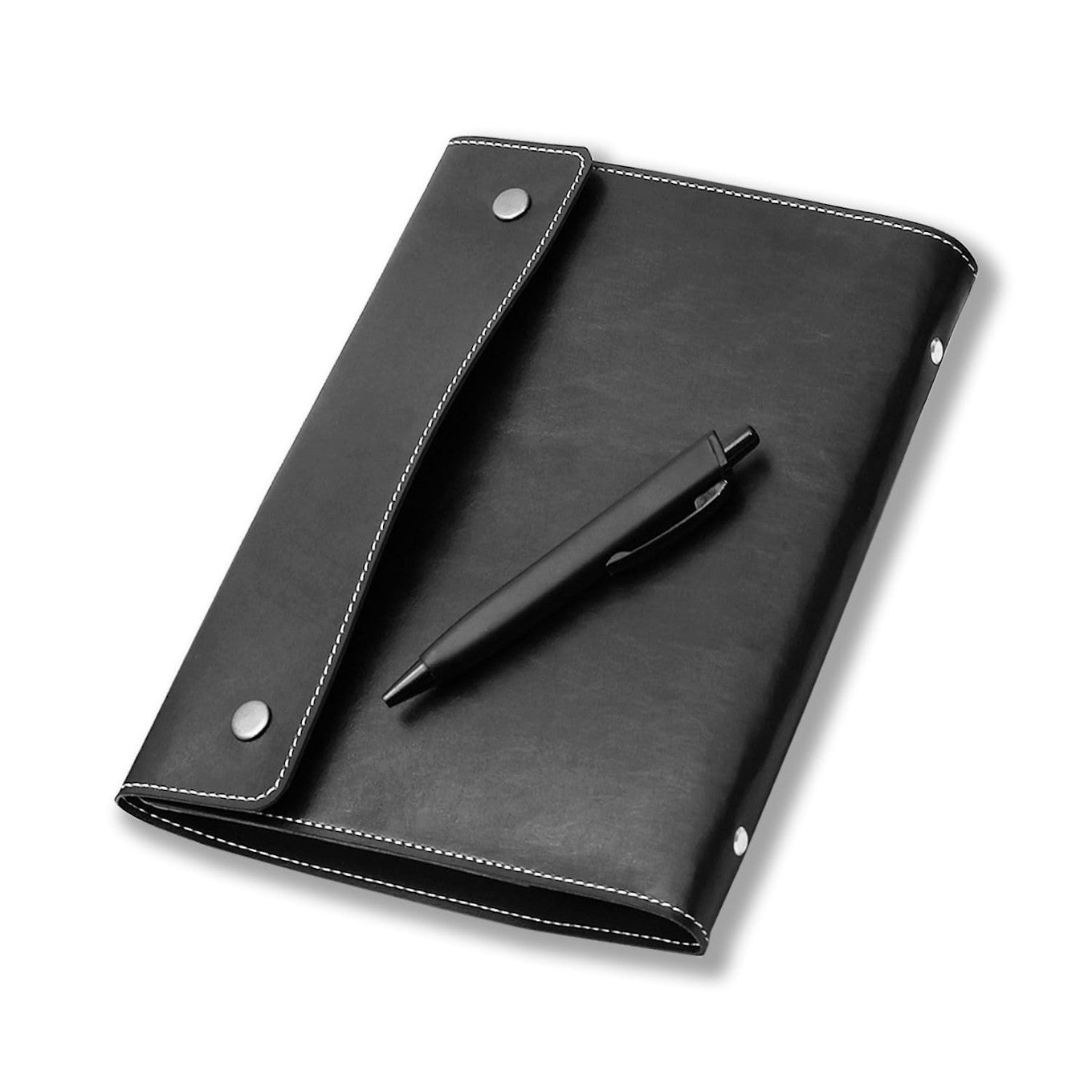 Professional Leather Portfolio Notebook for Office & Meetings