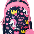 School Bag with Multiple Compartments