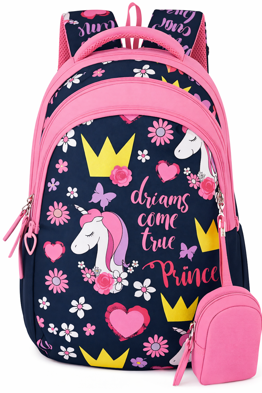 School Bag with Multiple Compartments