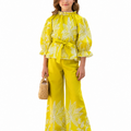 Girls Printed Top & Palazzo Co-ord Set
