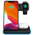 Ninja 15W 3 in 1 Fast Wireless Charging Station for Mobile Phones
