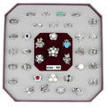 VK-015-SIZE6 - Assorted Brass Ring with Assorted  in Assorted